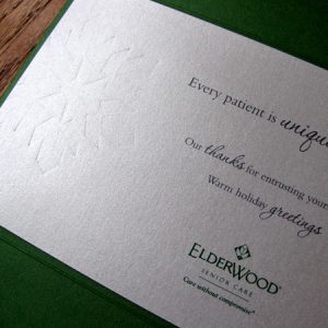Modern Letterpress Business Cards