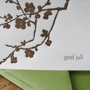 Modern Letterpress Business Cards